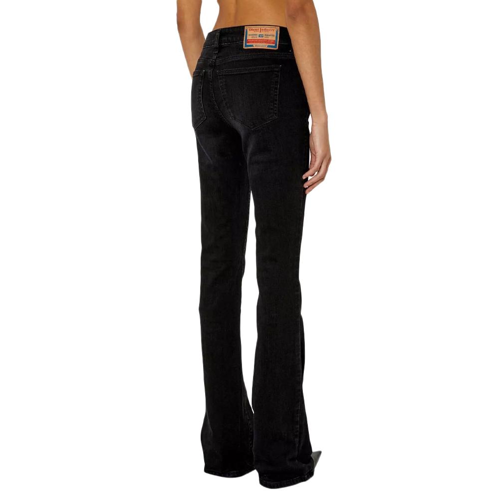 Jean Bootcut Noir Femme Diesel 1969 Ebbey vue 2