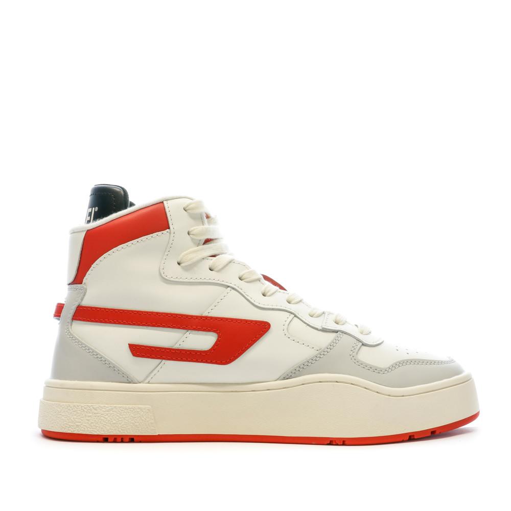 Baskets Blanche Homme Diesel Sukiyo vue 2