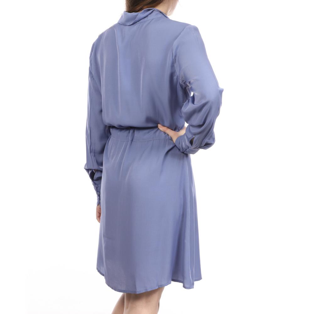 Robe Bleu Femme Vila Lane vue 2