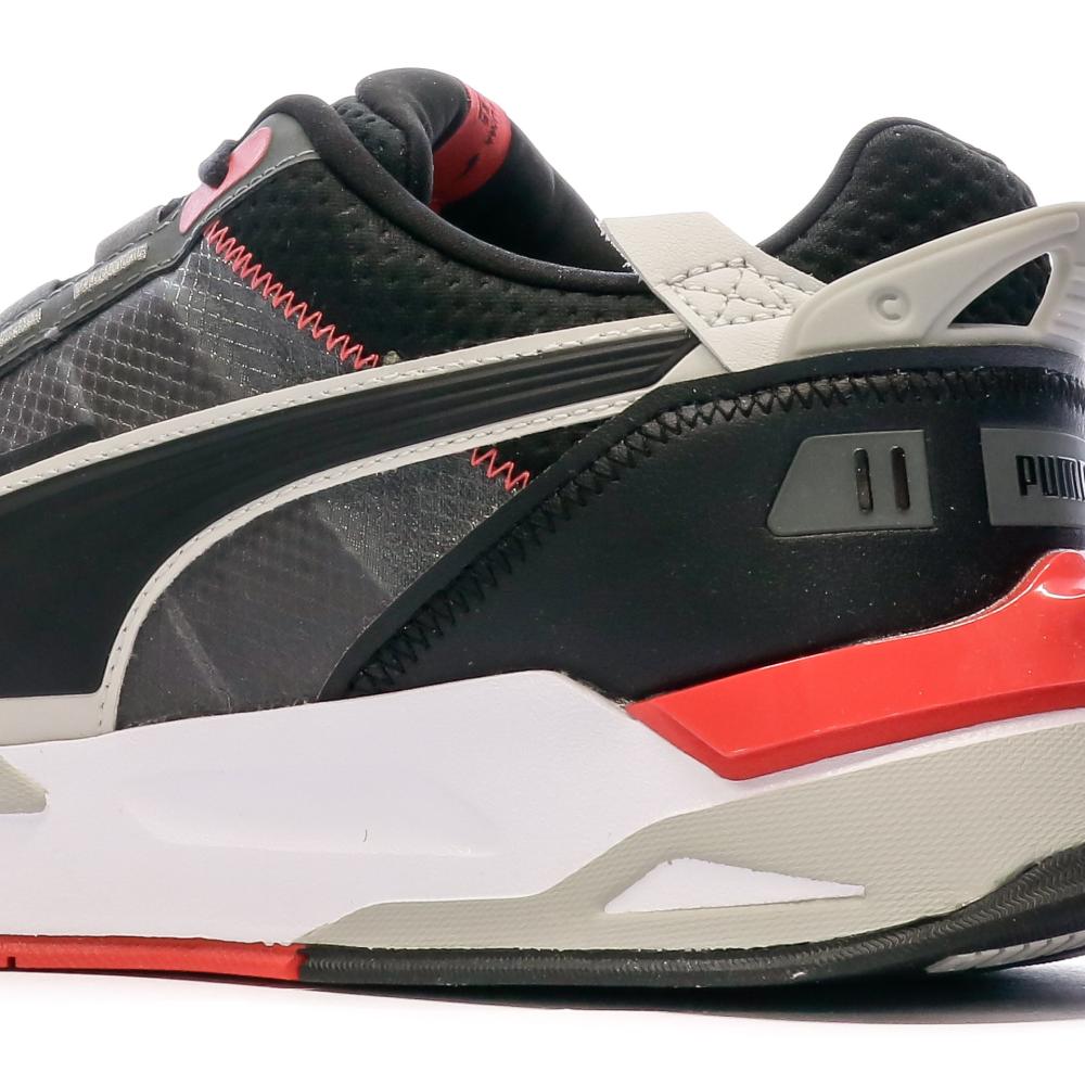 Baskets Noir/Rouge Homme Puma Mirage 383107 vue 7