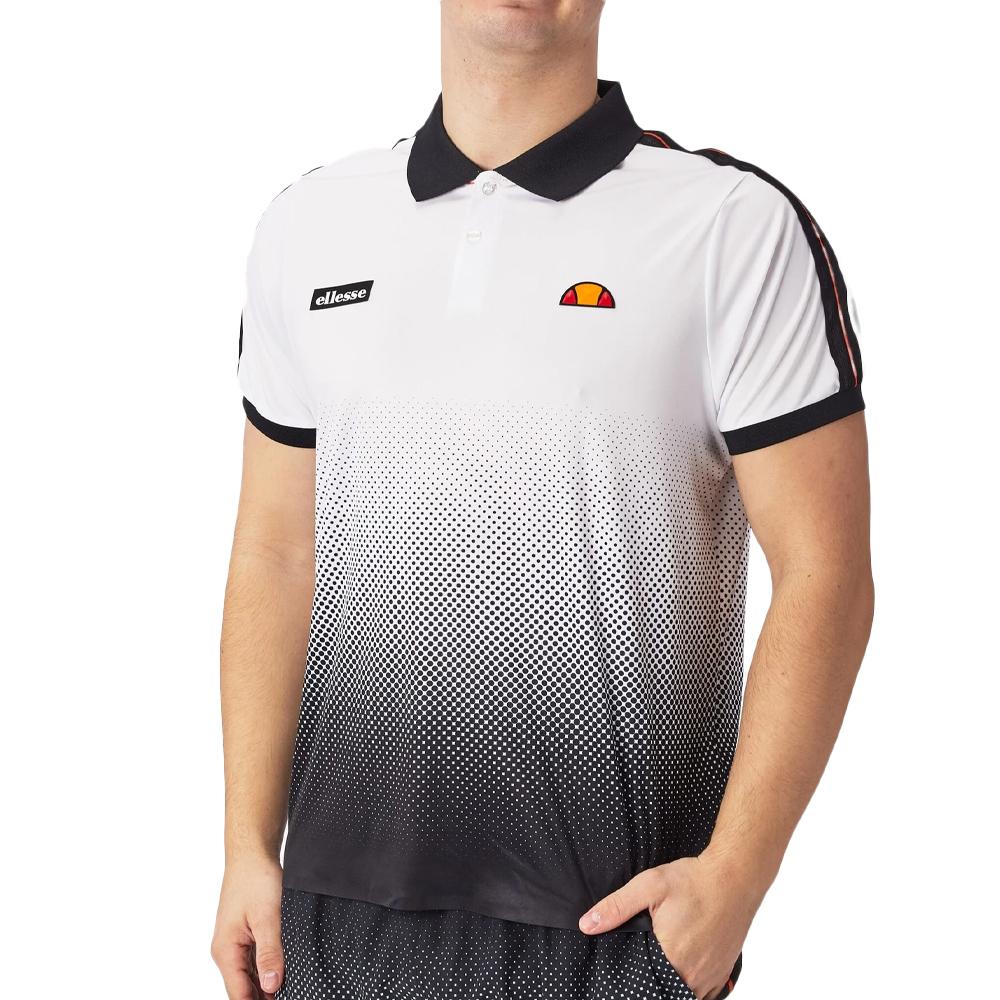 Polo Blanc Homme Ellesse Level pas cher