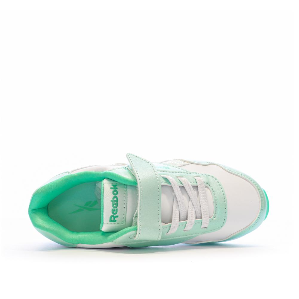 Baskets Blanc/Vert Fille Reebok Reebok Royal vue 4