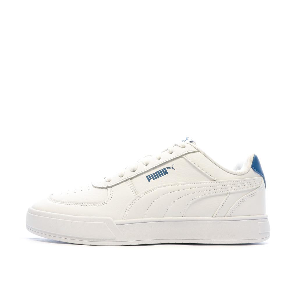 Baskets Bleu/Blanc Homme Puma Caven Vio pas cher