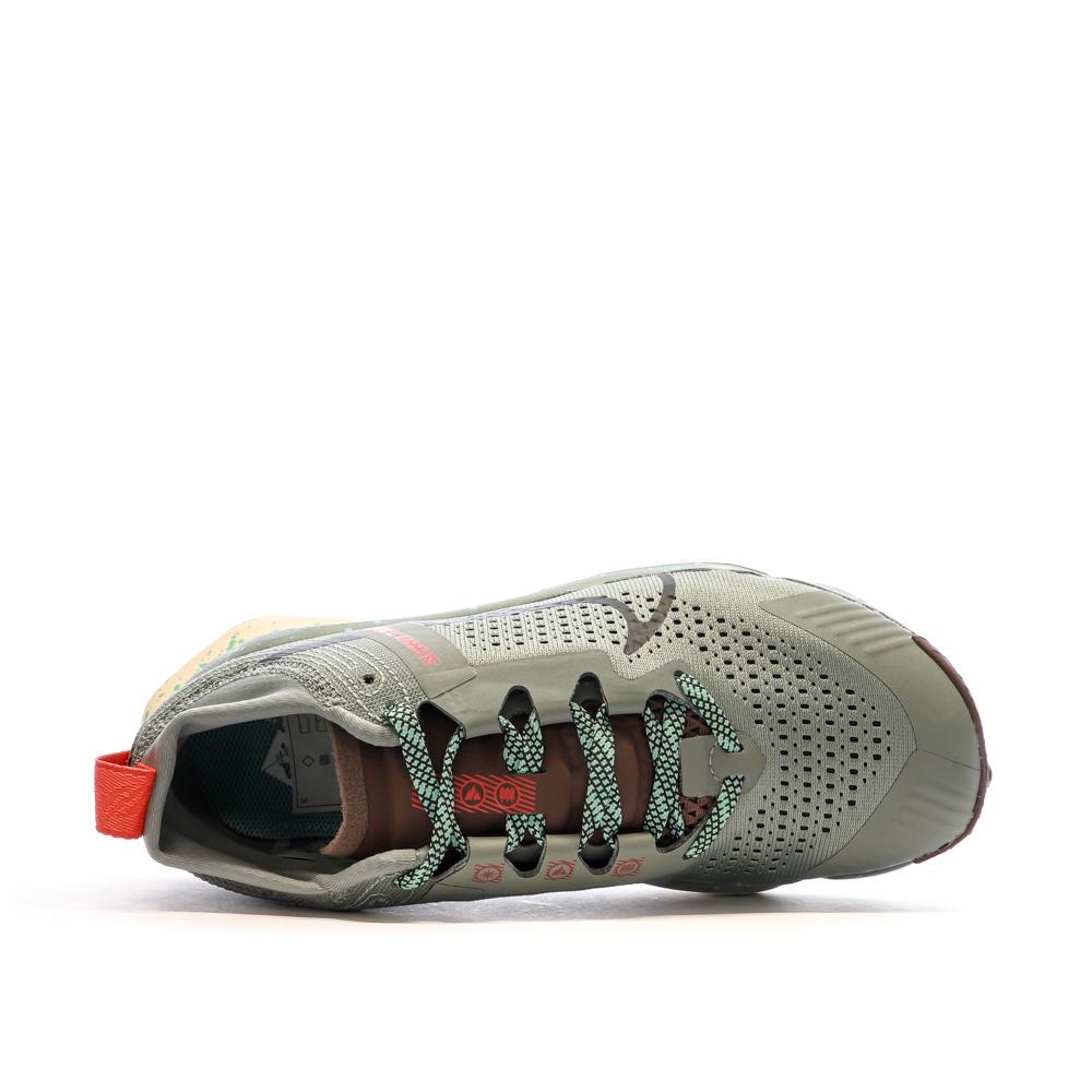 Chaussures de trail Grises Femme Nike Zoomx Zegama vue 4