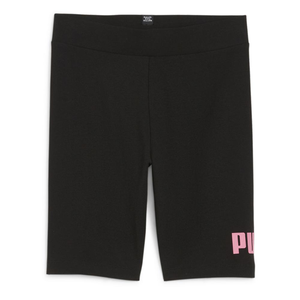 Short Noir/Rose Fille Puma Logo Tight pas cher