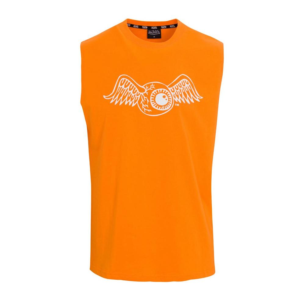 Débardeur Orange Homme Von Dutch 945880 pas cher