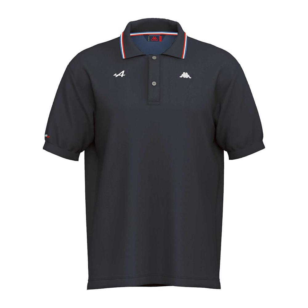 Polo Marine Homme Kappa Aarau Alpine F1 pas cher