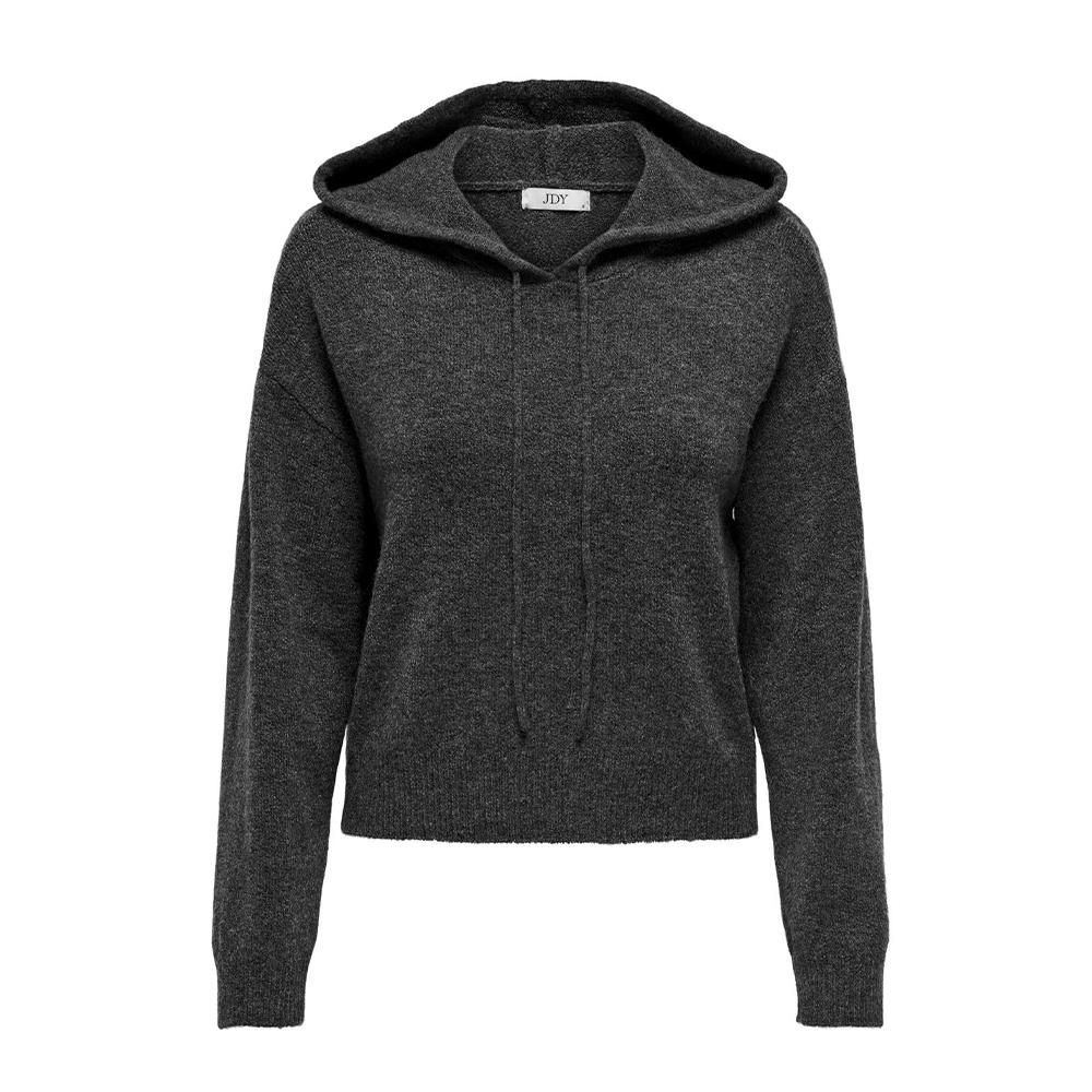 Pull Sweat à capuche Gris Femme JDY Life pas cher