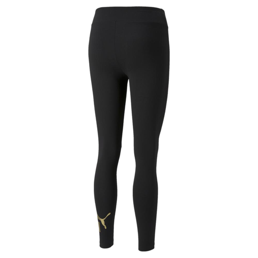 Legging Noir Femme Puma Metallic 848307 vue 2