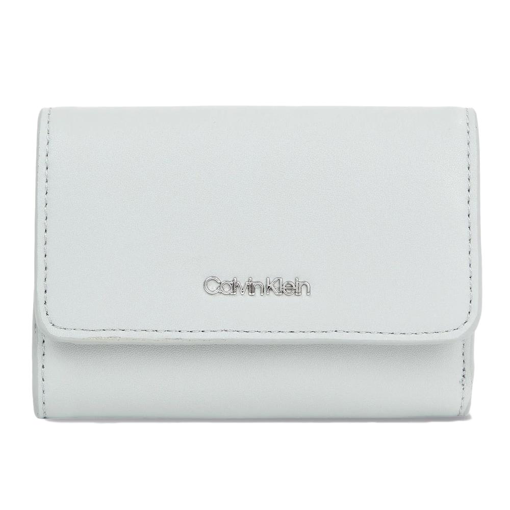 Portefeuille Bleu Calvin Klein Jeans Trifold pas cher