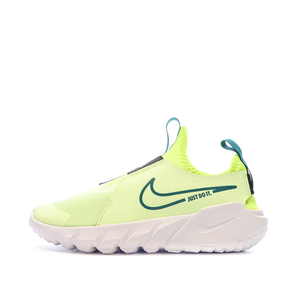 Baskets Garcon Jaune Fluo Nike Flex Runner 2 Espace des marques