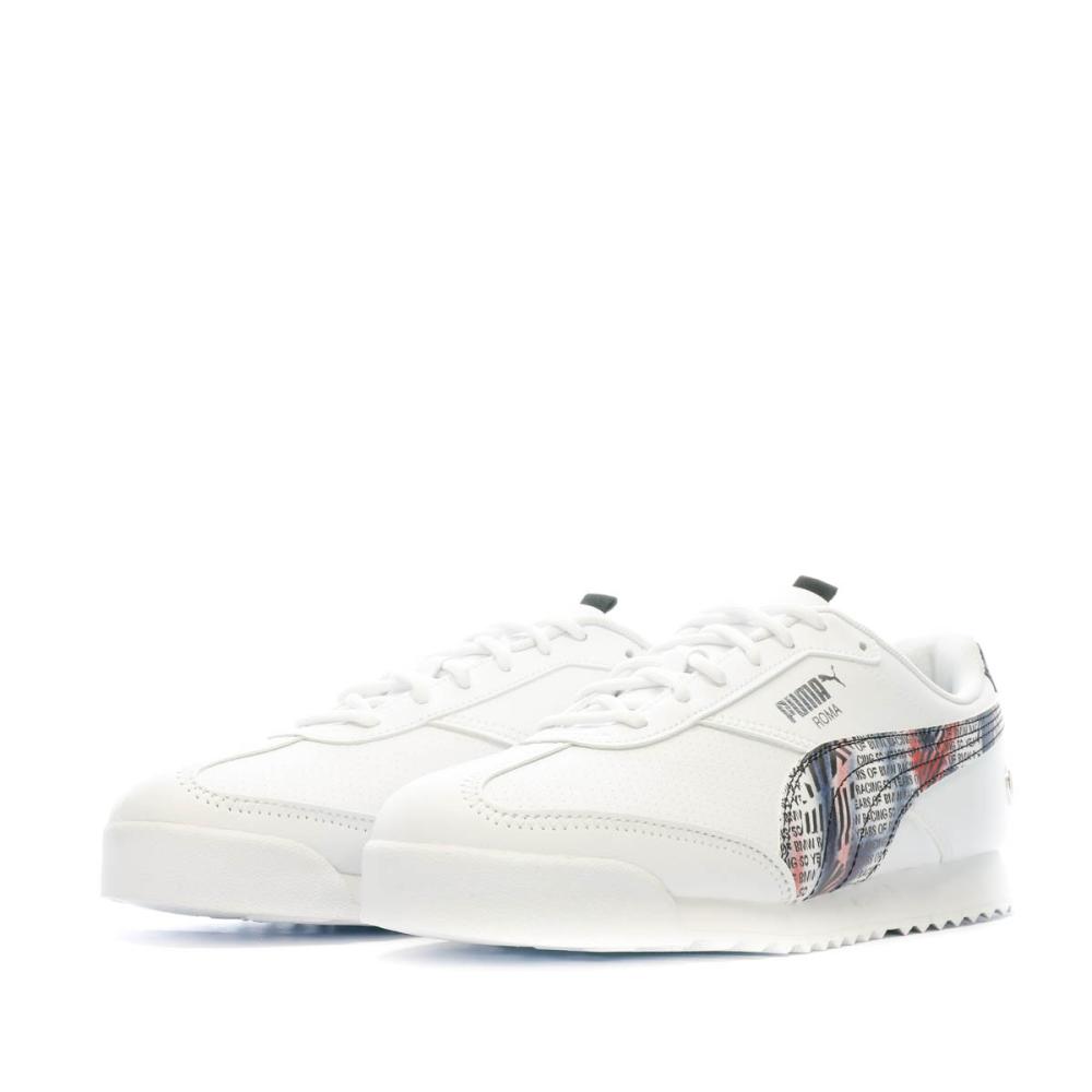 Puma roma homme blanche hotsell