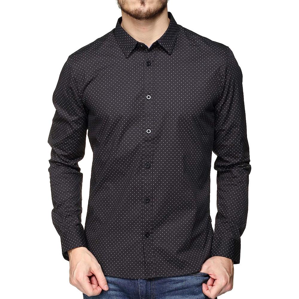 Chemise noir homme Teddy Smith Carton ML STREET pas cher