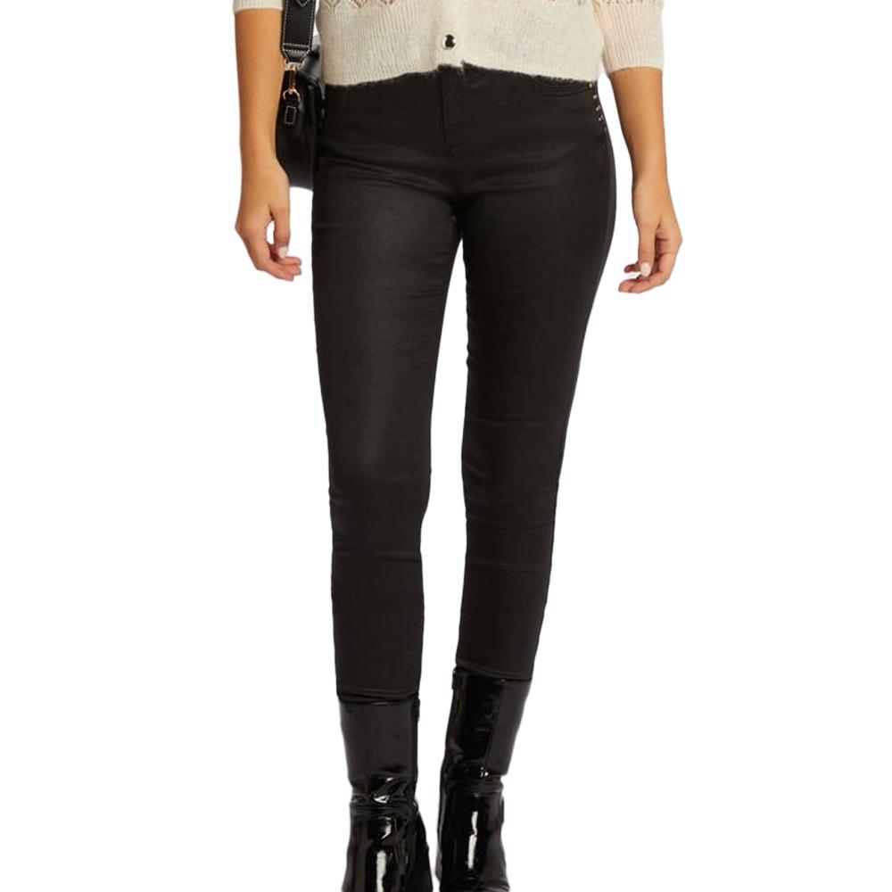 Pantalon Slim Noir Femme Morgan PFRASHI pas cher