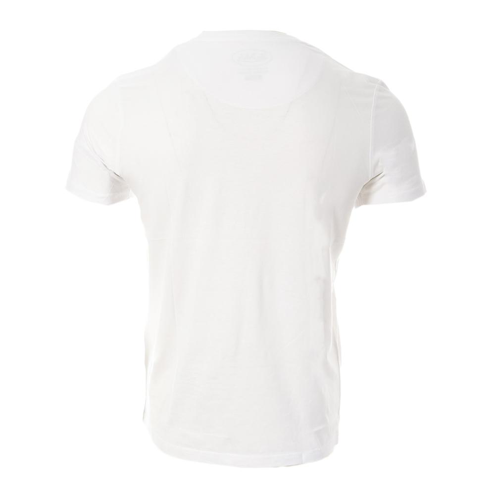 T-shirt Blanc Homme Von Dutch TRLOG3 vue 2