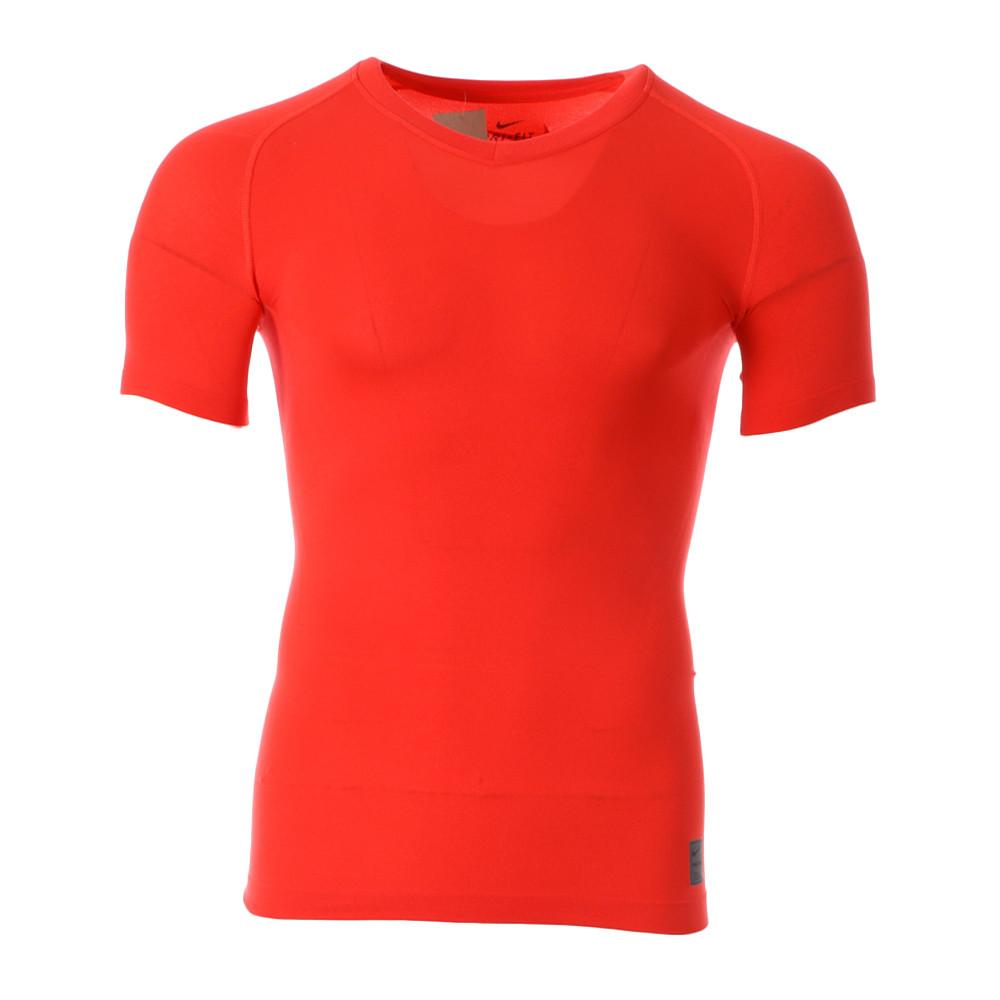 T-shirt Rouge Homme Nike Pro pas cher