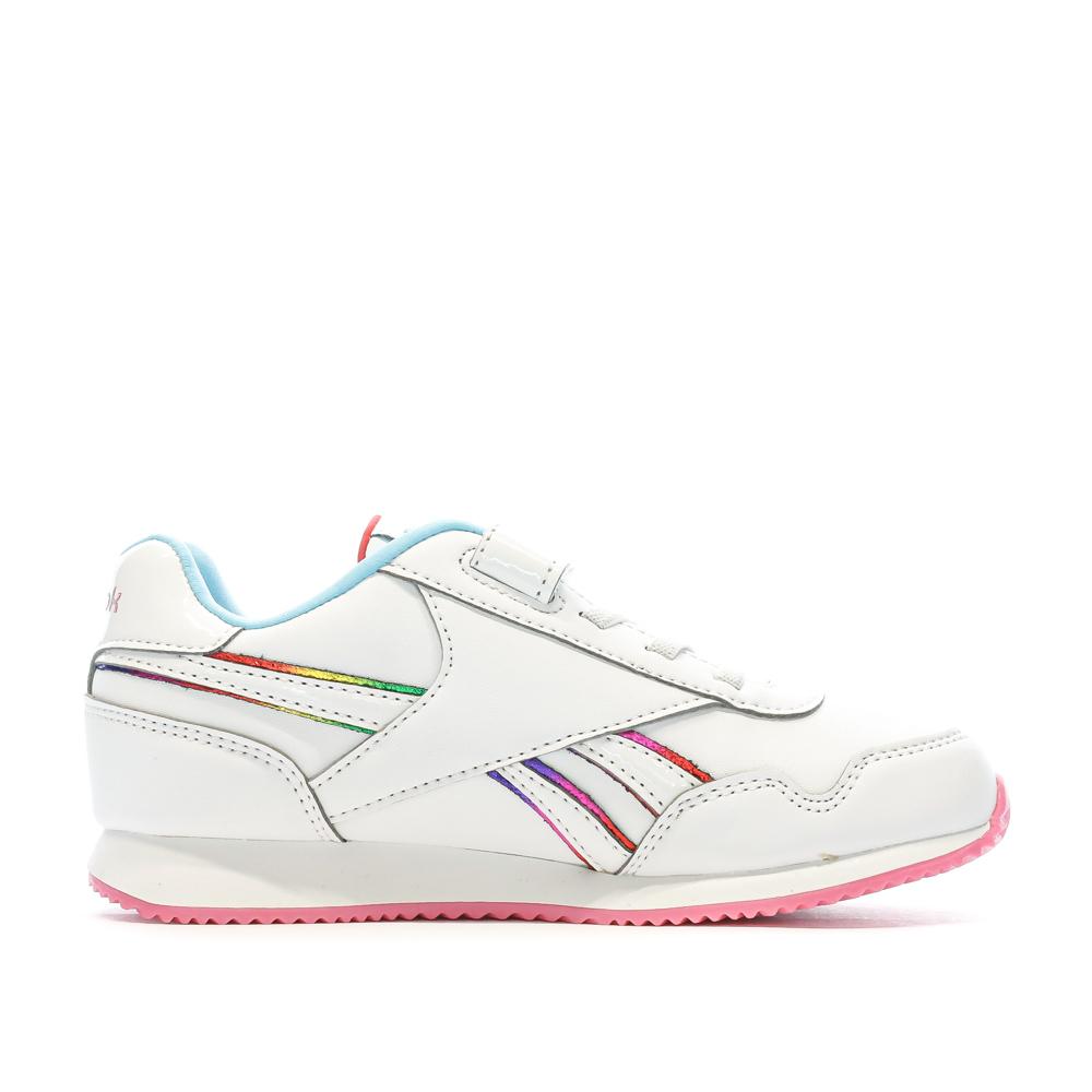 Baskets Blanches Fille Reebok Royal vue 2