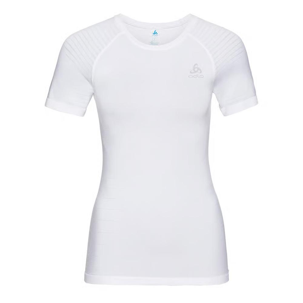T-shirt technique Blanc Femme ODLO Performance Light pas cher