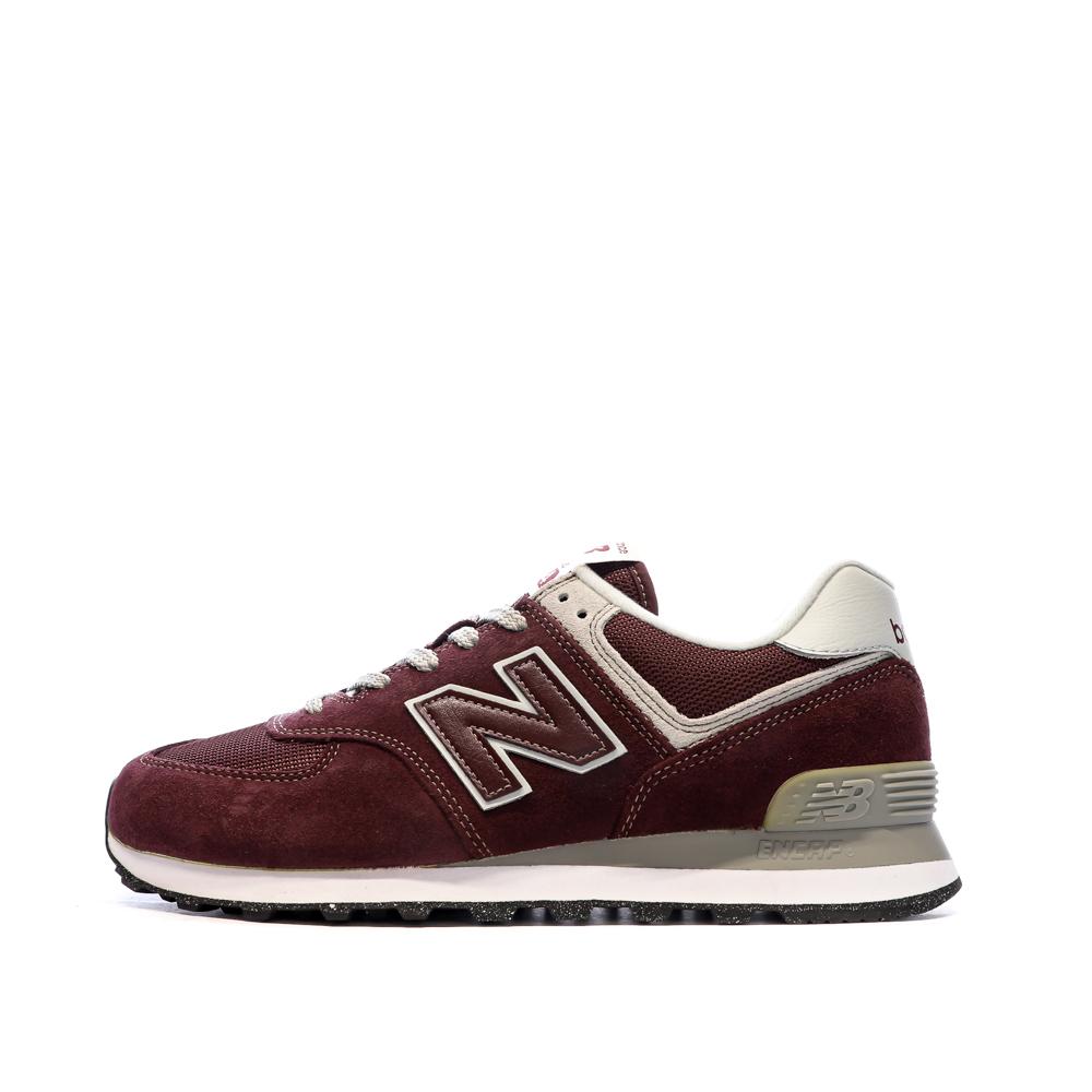 Baskets Bordeaux Homme New Balance 574