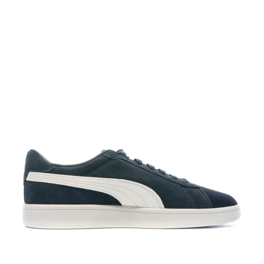 Baskets Noires Homme Puma Smash 3.0 vue 2