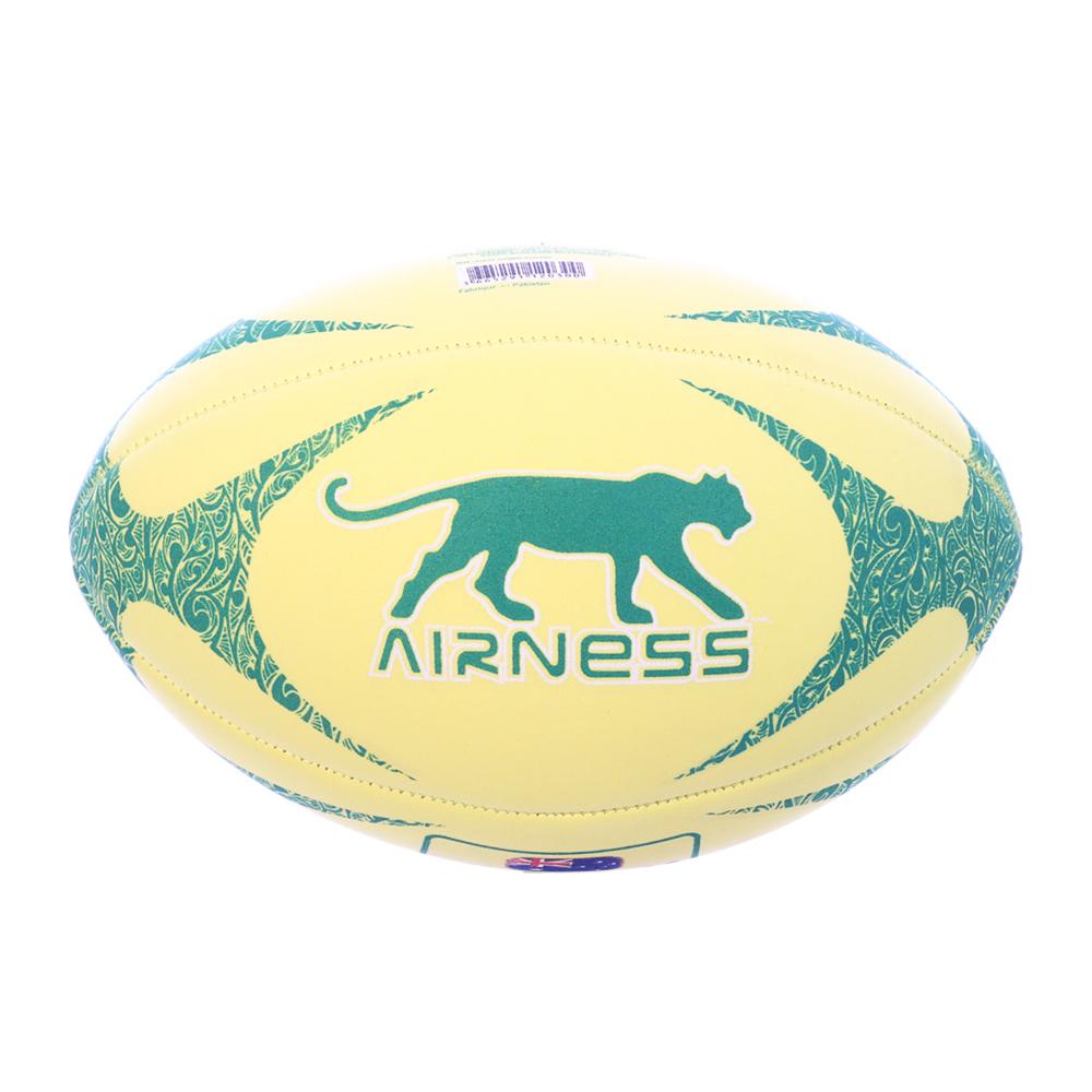 Ballon de Rugby Jaune Airness Australia vue 2