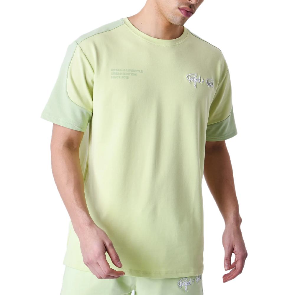 T shirt Vert Fluo Homme Project X Paris Urban Edition