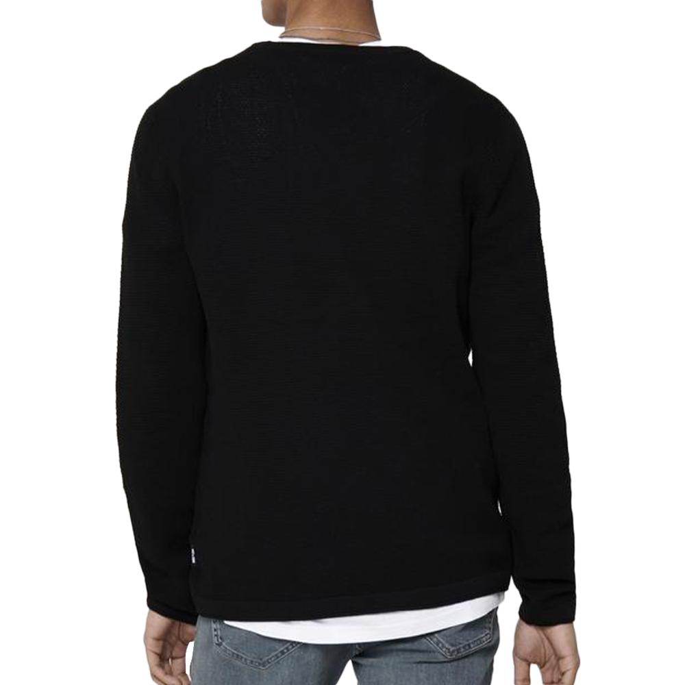 Pull Noir Homme Only & Sons Spanter vue 2