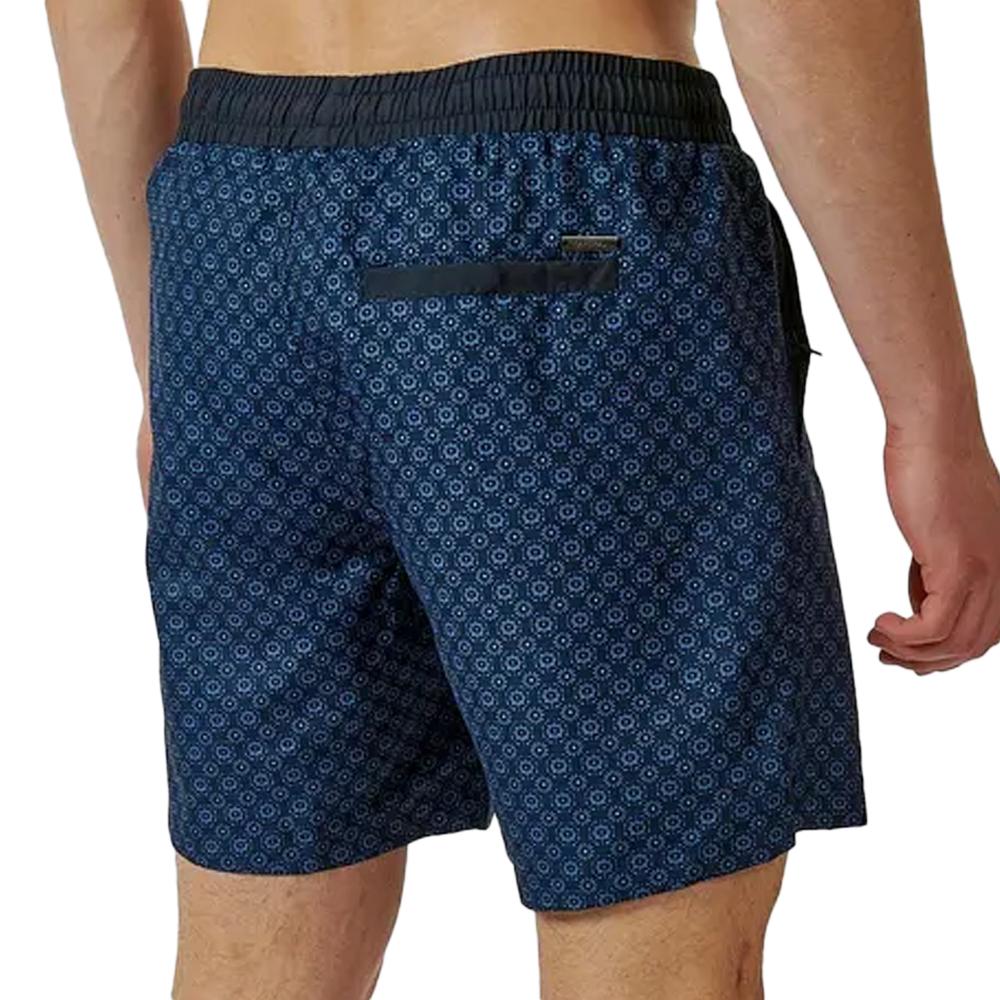 Short de bain Marine/Bleu à Imprimés Homme Kaporal MARTYE vue 2