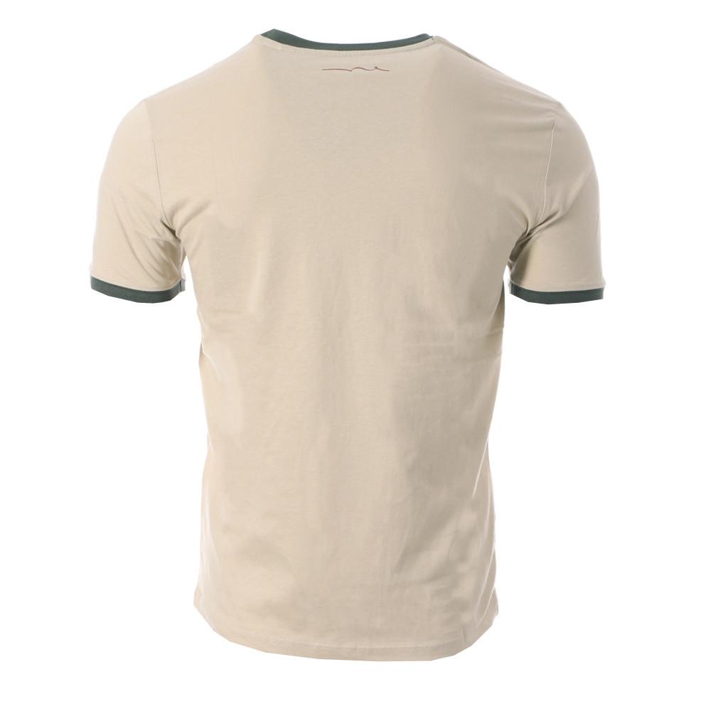 T-shirt Beige Homme Teddy Smith 2R vue 2