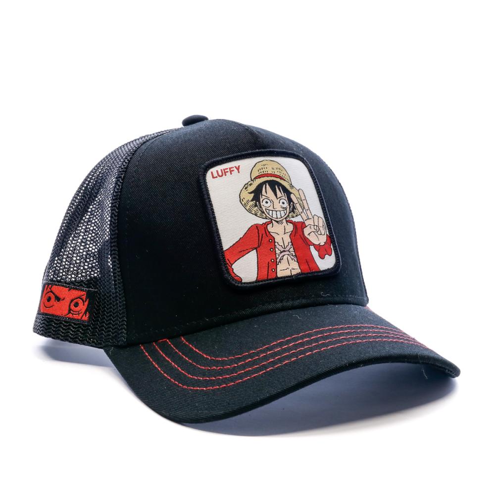 Casquette Noire Homme Capslab Luffy vue 2