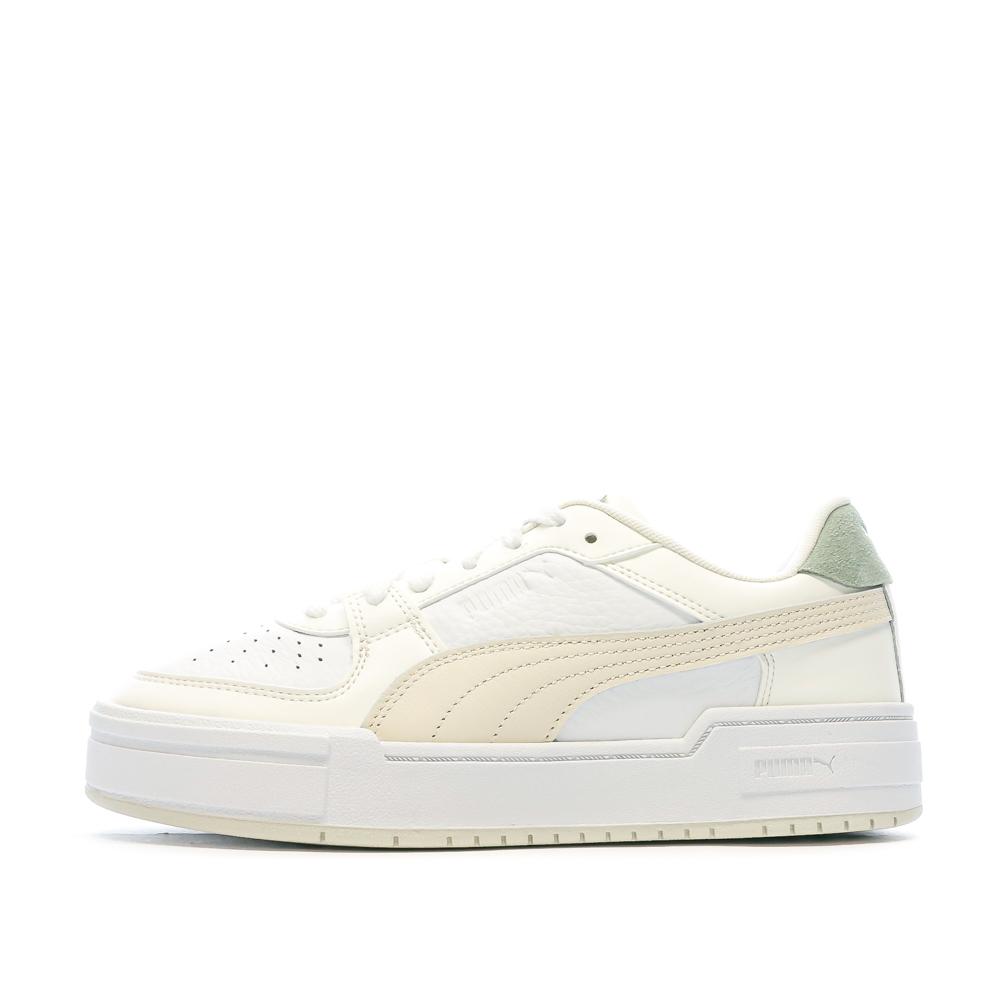 Puma blanche femme pas cher best sale