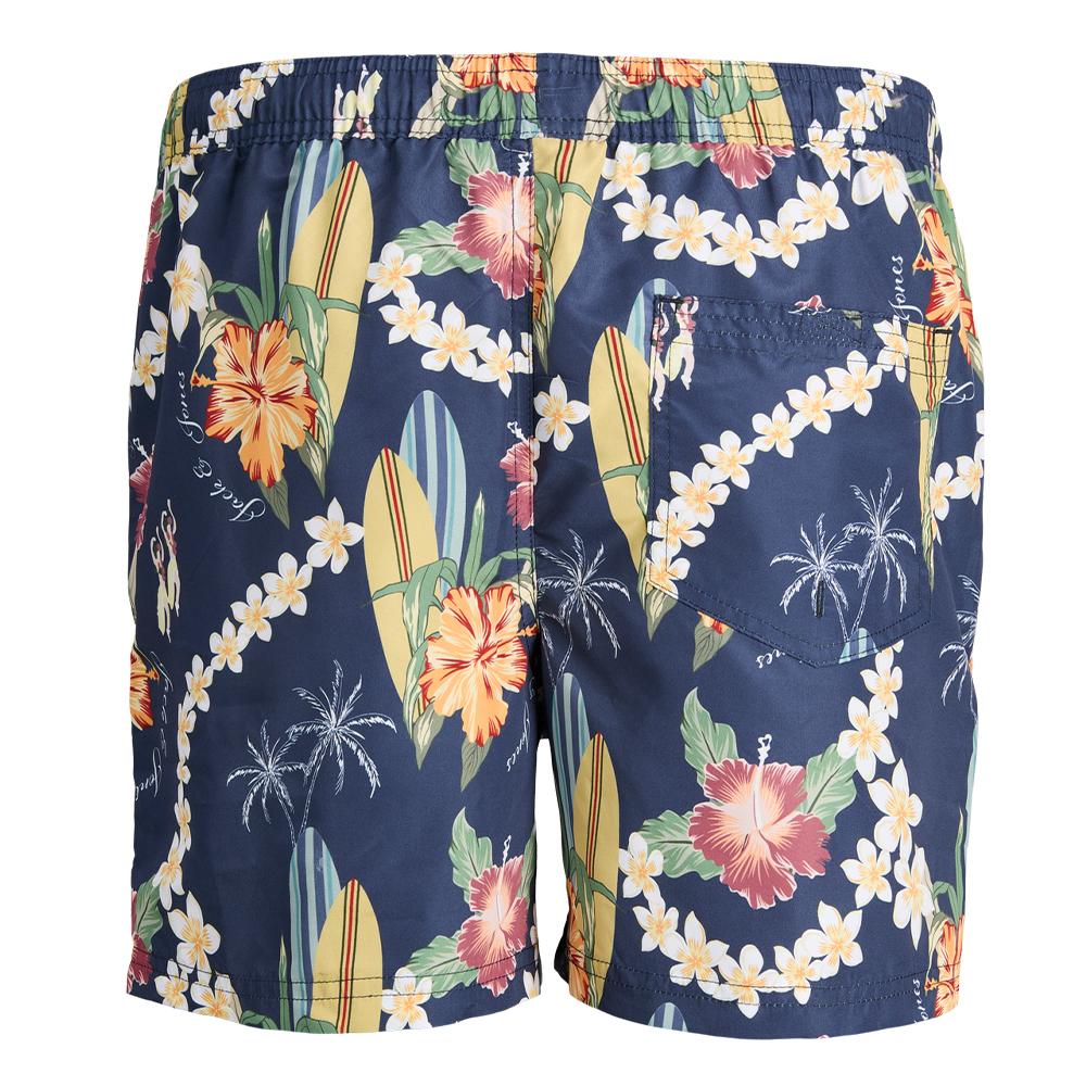 Short de bain Marine Homme JACK & JONES Fleurs vue 2