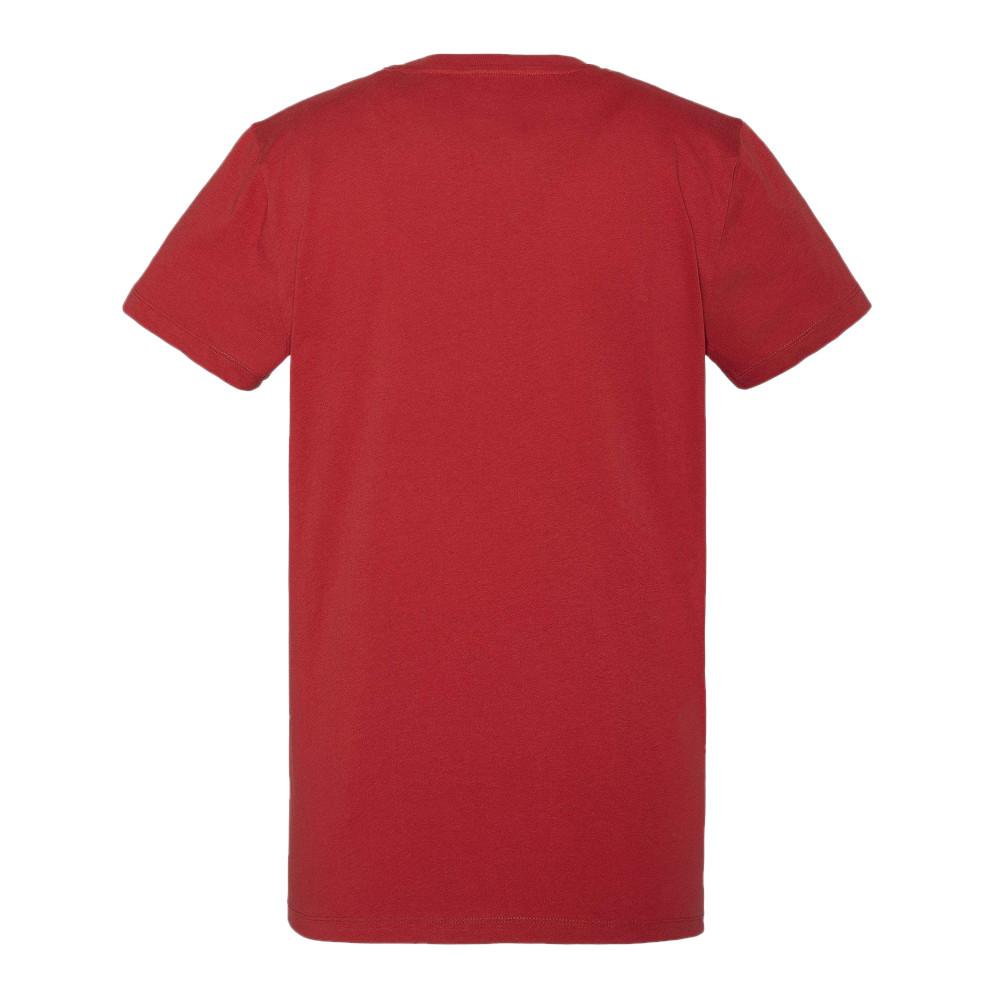 T-Shirt Rouge Homme Schott Brode vue 2