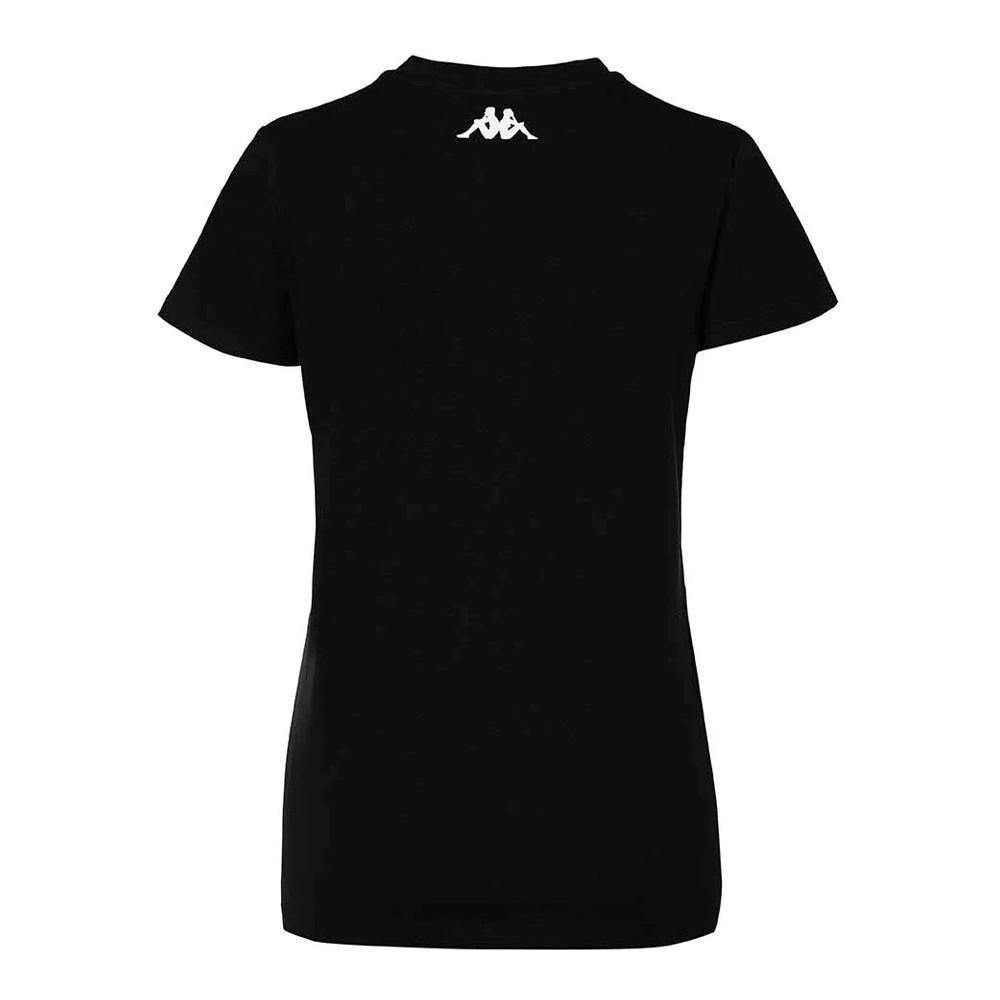 T-shirt Noir Femme Kappa Brizza vue 2