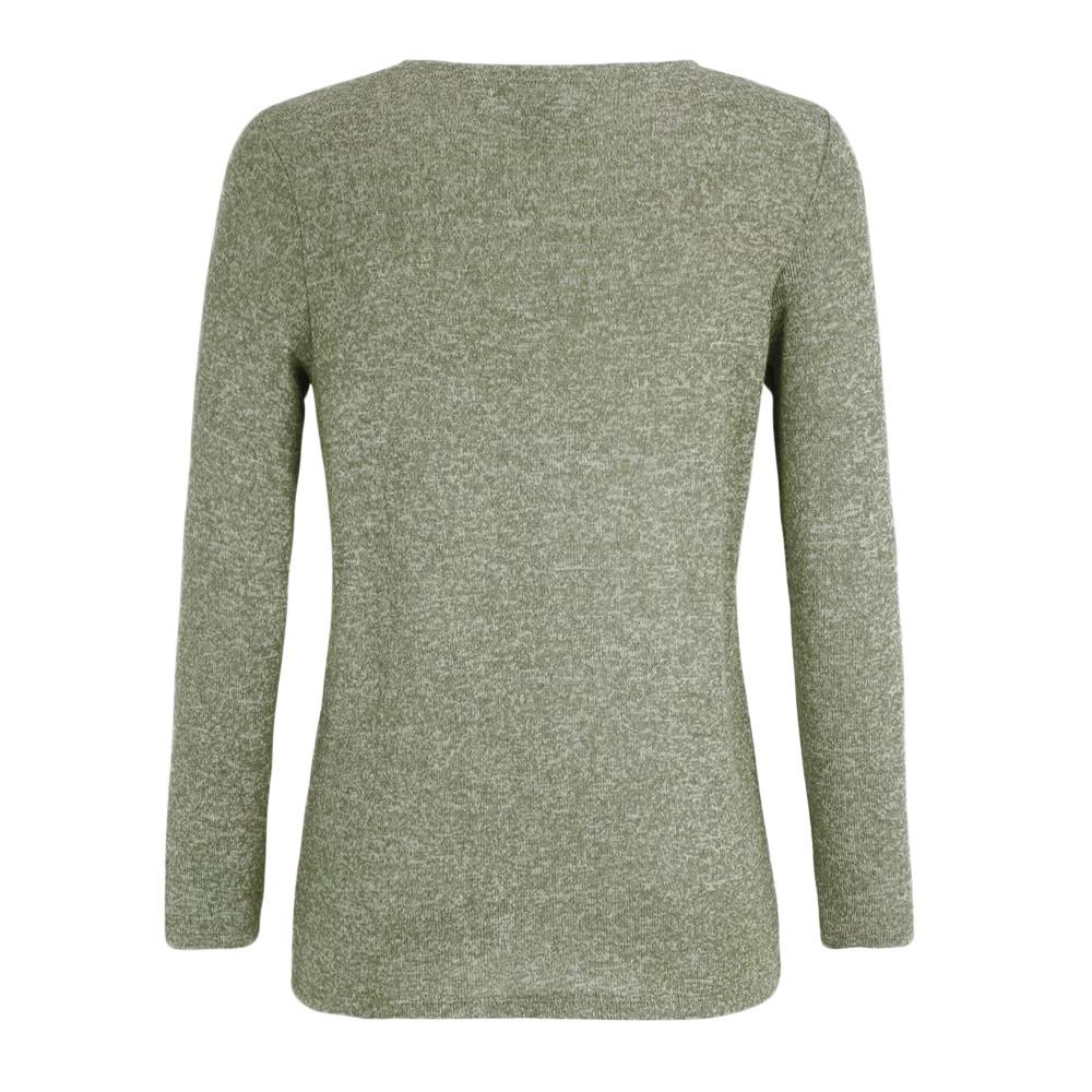 Cardigan Kaki Femme Vero Moda Brianna vue 2