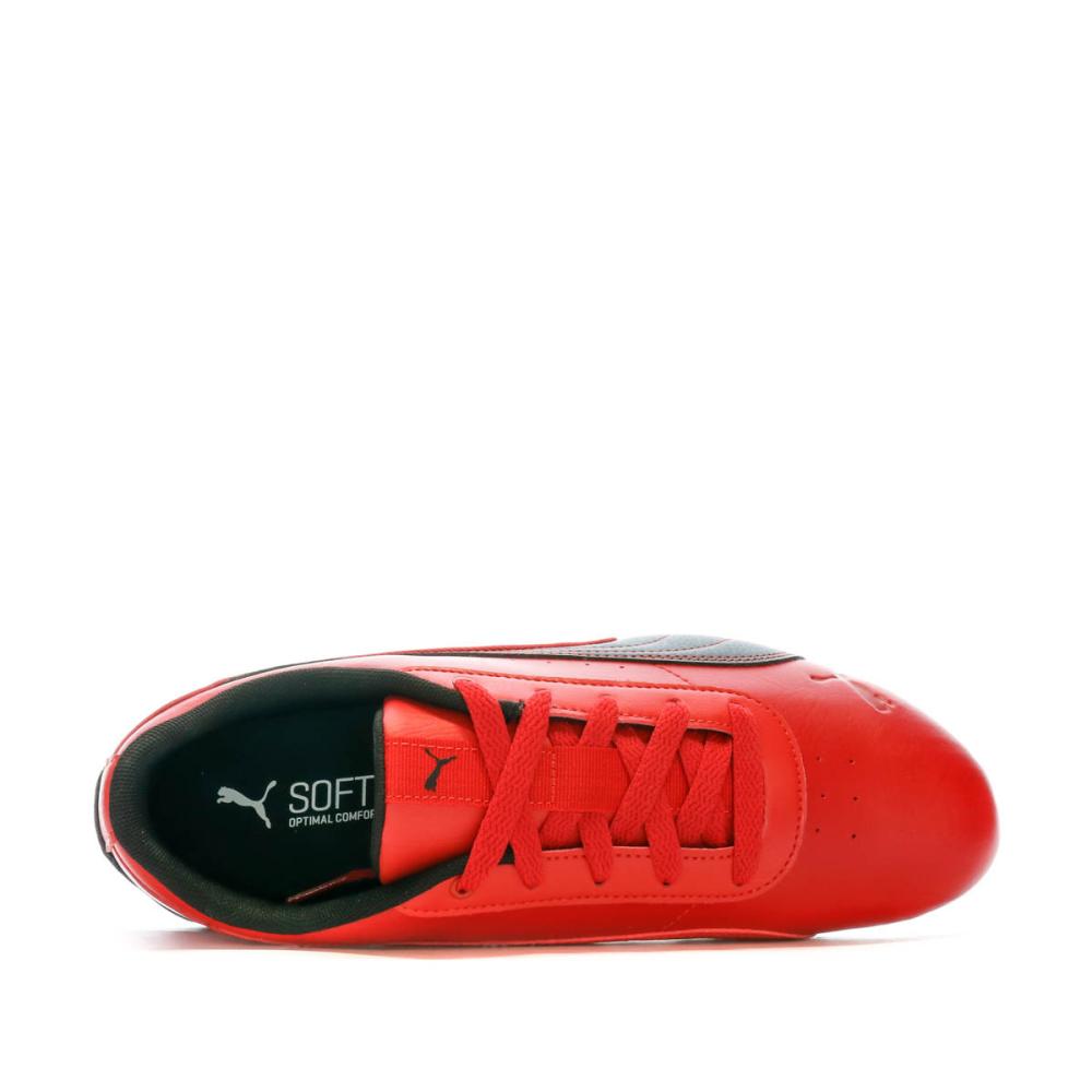 Baskets Rouges Homme Puma Ferrari Neo vue 4