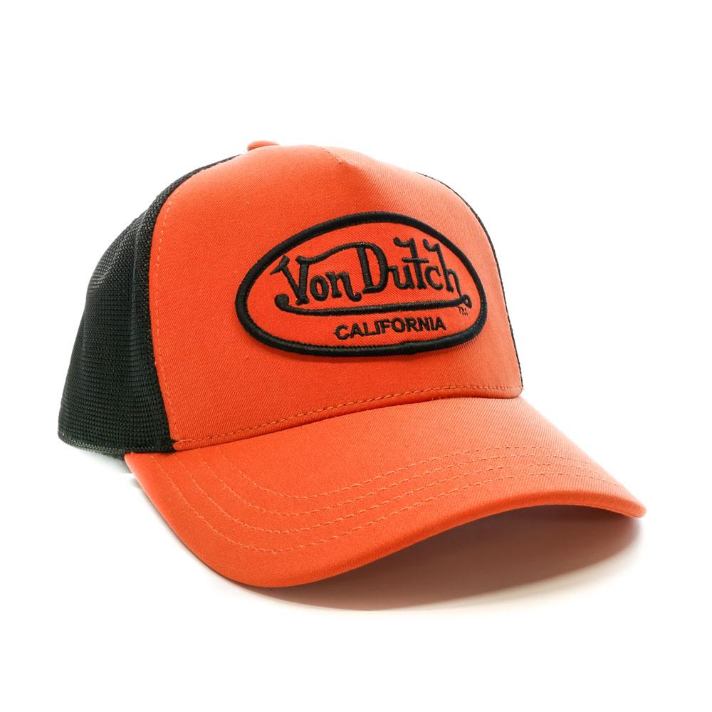 Casquette Noire/Rouge Garçon Von Dutch Shiny vue 2