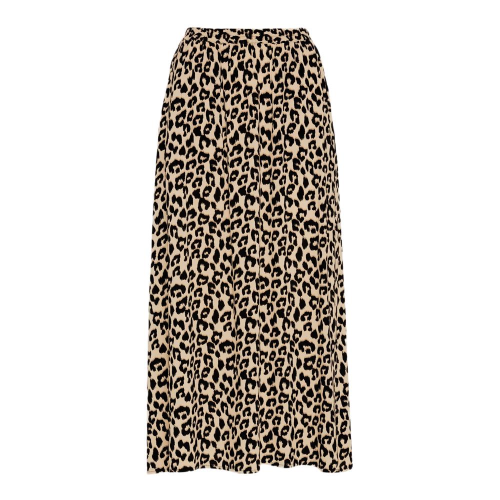 Jupe longue imprime leopard best sale