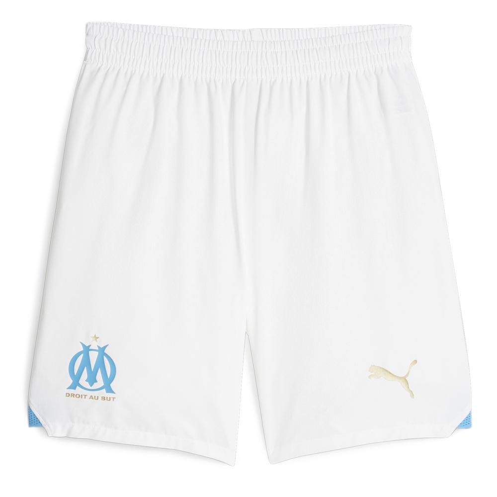 OM Short de Foot Blanc Homme Puma 2023/24 pas cher