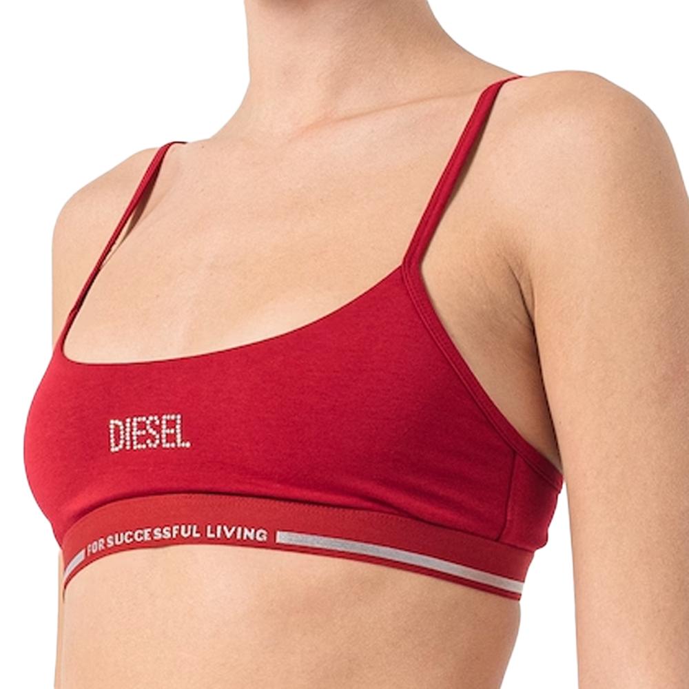 Brassière Rouge Femme Diesel Reggiseno pas cher