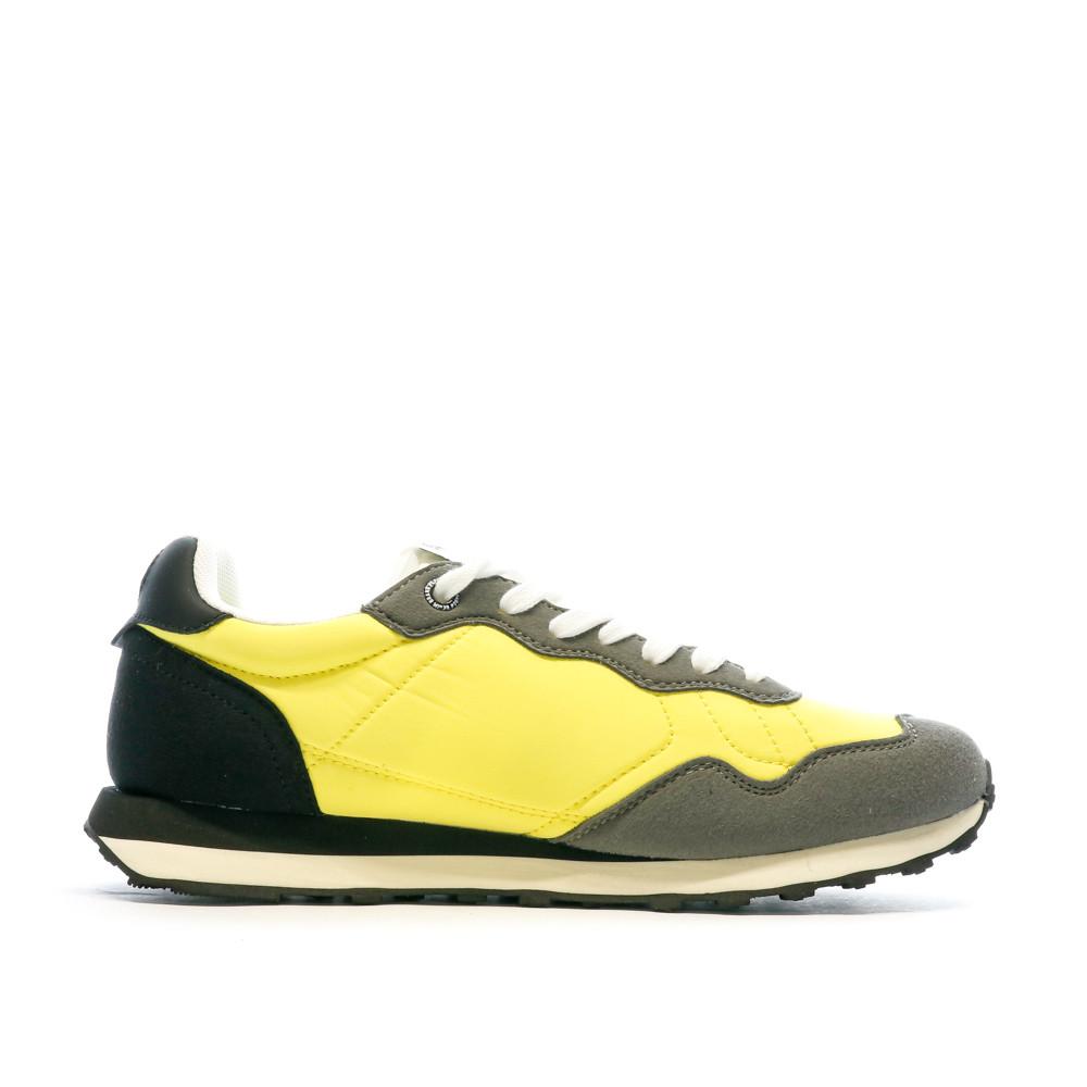 Baskets Jaunes/Kaki Homme Pepe jeans Natch Male vue 2