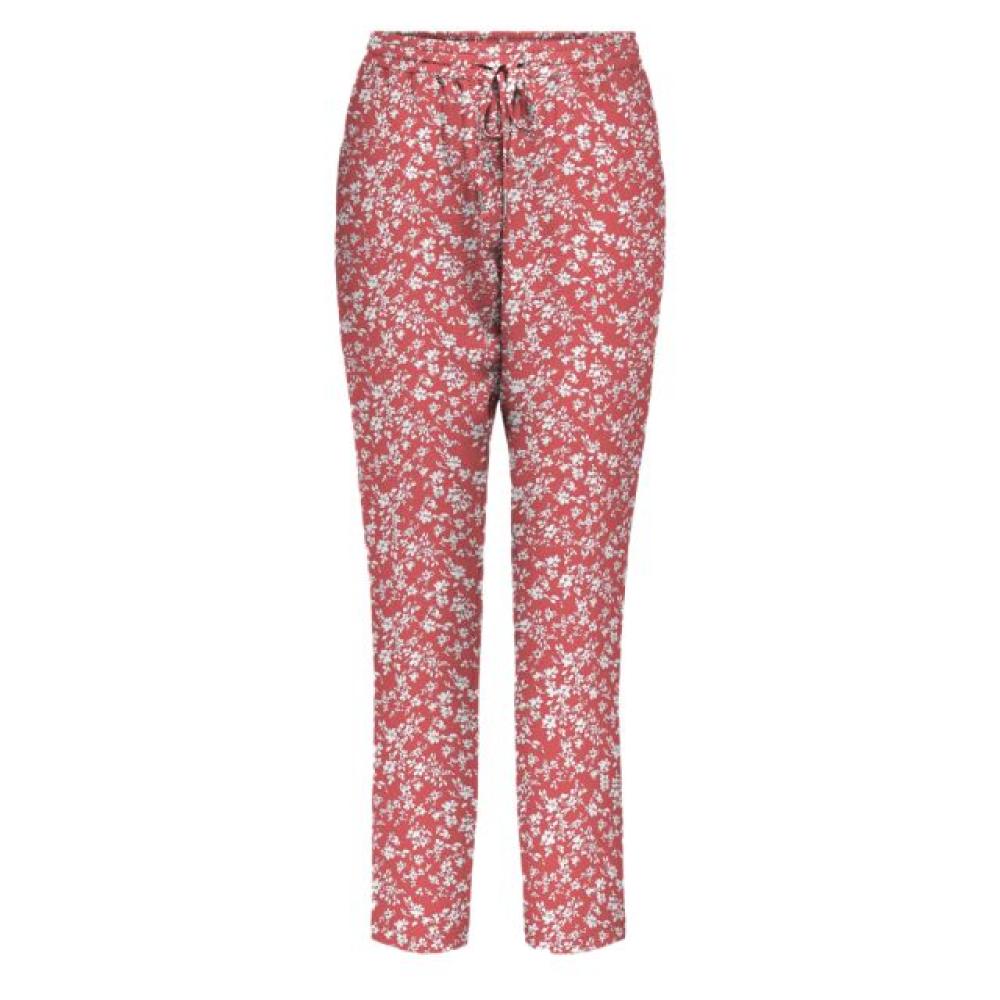 Pantalon Rouge à Motifs Femme Only 15222230 pas cher