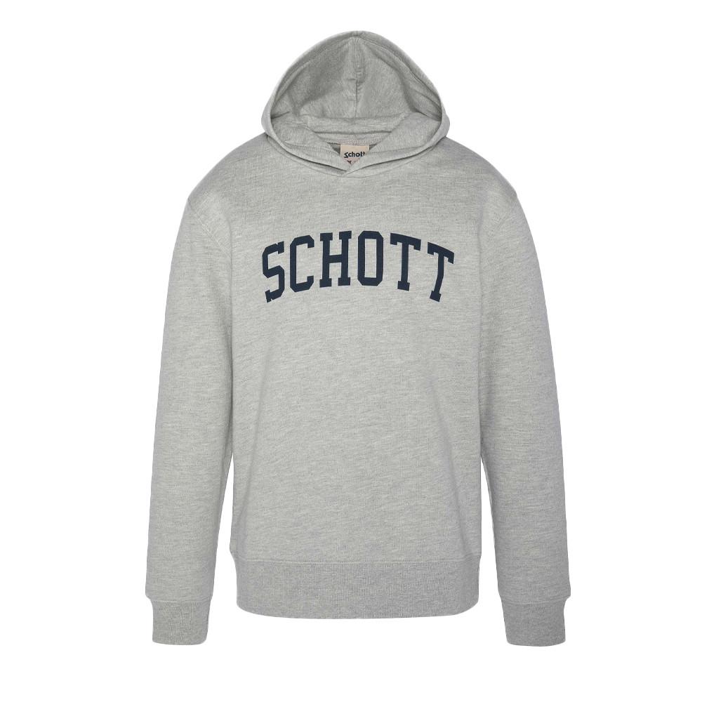 Sweat à capuche Gris Junior Schott Swh800 pas cher