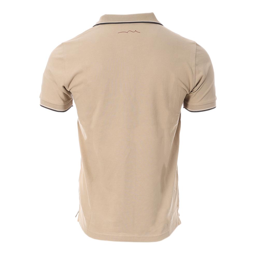 Polo Beige Homme Teddy Smith Pasian 2 vue 2