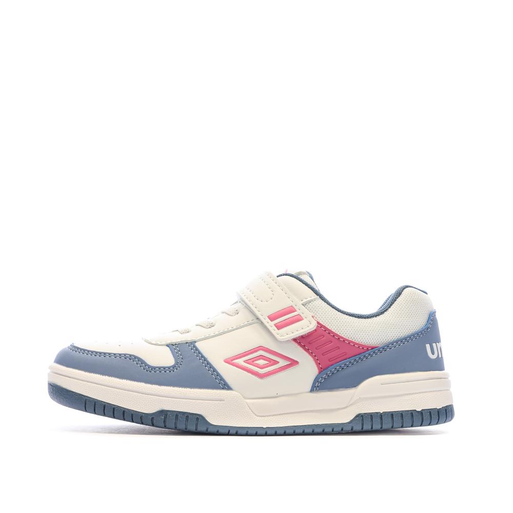 Baskets Blanches/Bleu/Rose Garçon Umbro Ovida pas cher