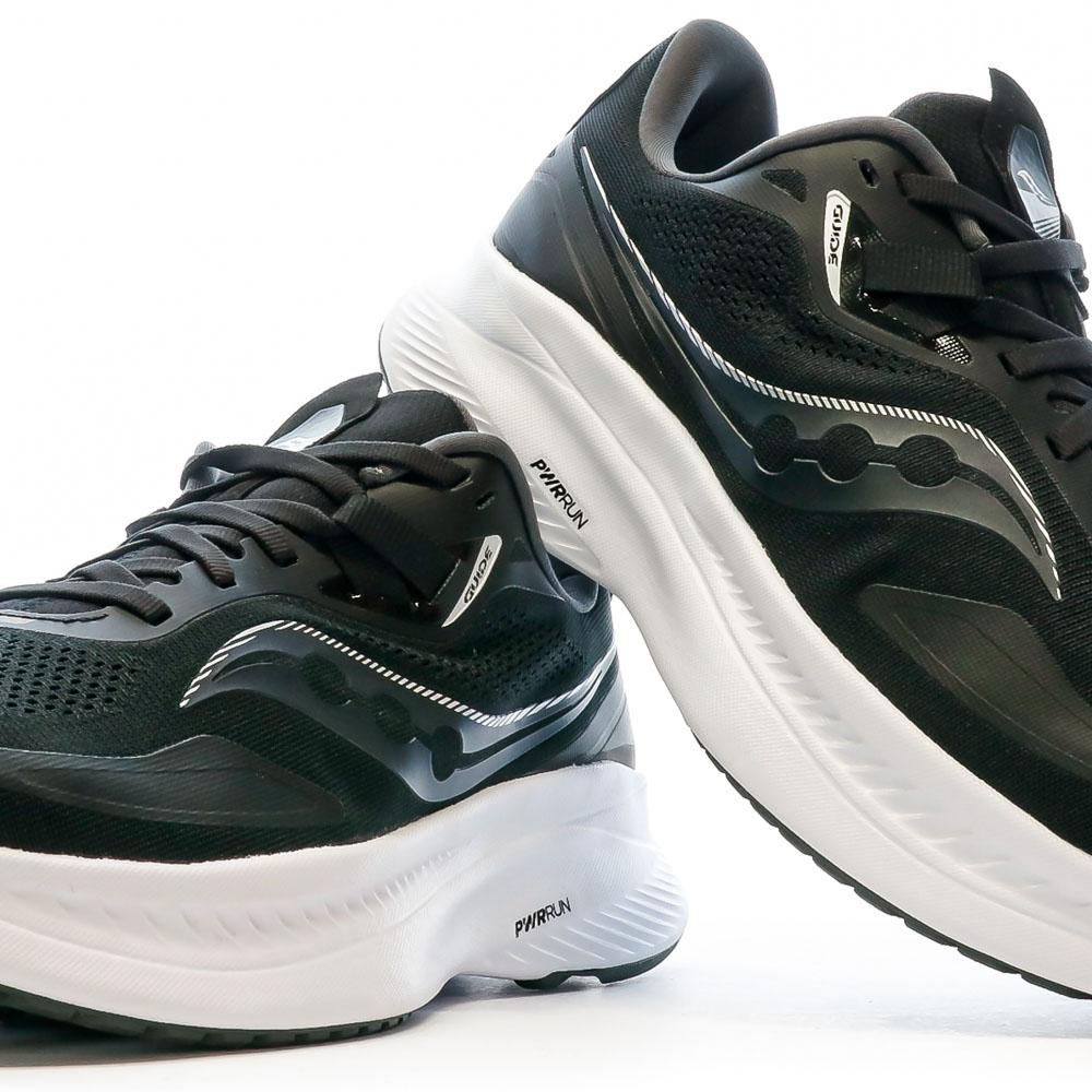 Chaussures de Running Noires Femme Saucony Guide 15 vue 7