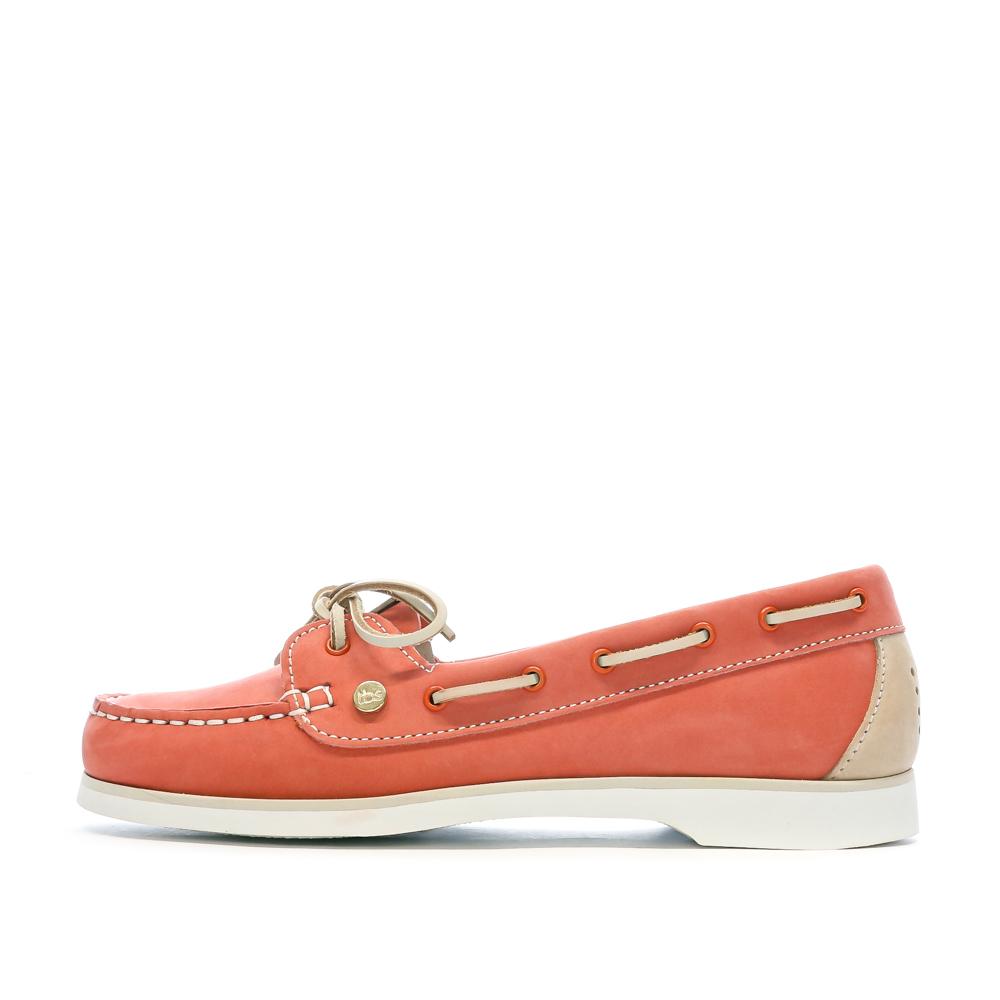 Chaussures bateaux Rouge Femme TBS PINNHAE pas cher