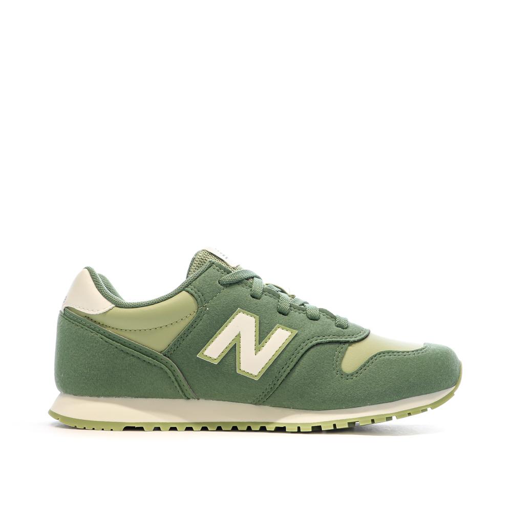 Baskets Vertes Garçon New Balance S224 vue 2