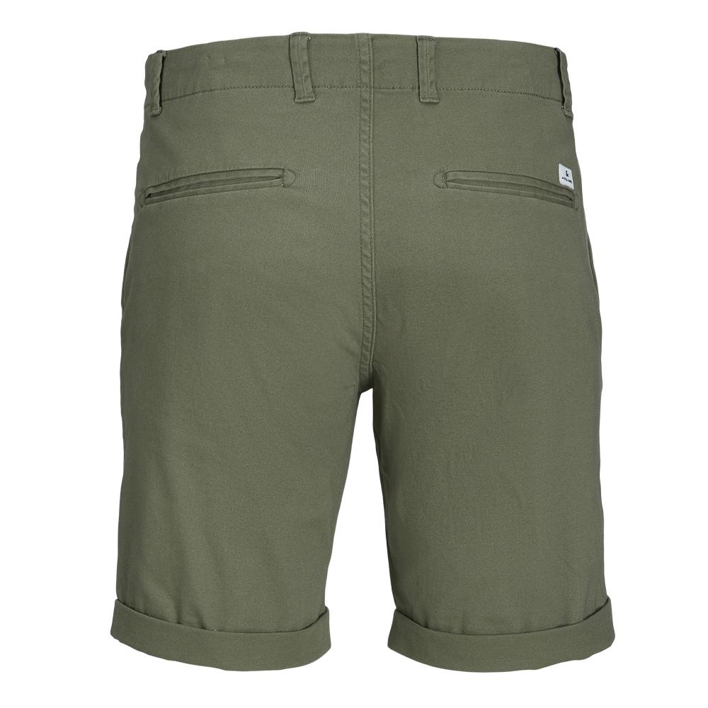 Short Chino Kaki Garçon JACK & JONES 1225611 vue 2