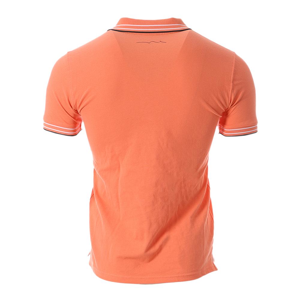 Polo Orange Homme Teddy Smith Pasian vue 2